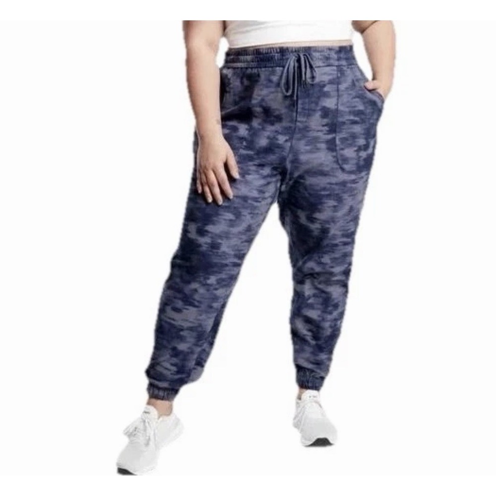 Athleta Farallon Jogger Pants Womens 26 Elastic Waist High Rise Sweatpants NEW